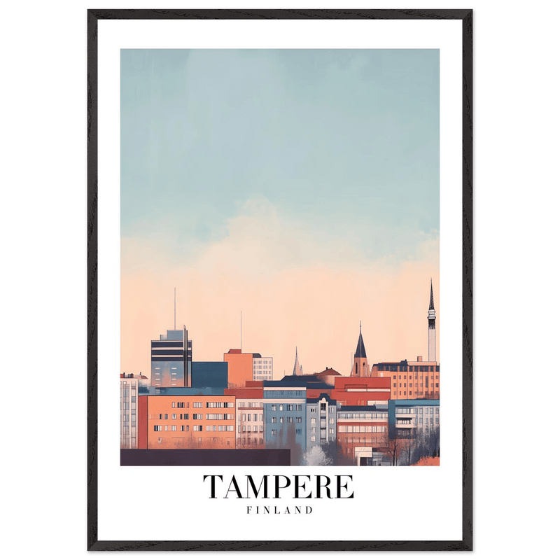 Tampere Finland Wall Art - Vibrantwalls