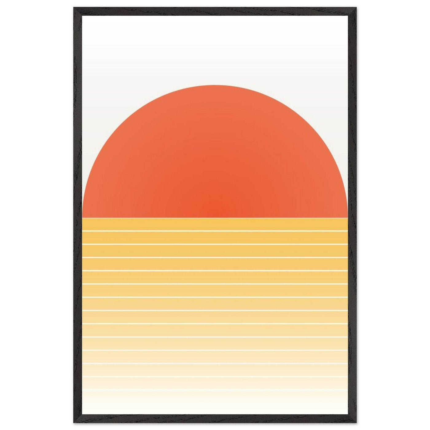Bauhaus Sunset 1923 - Vibrantwalls