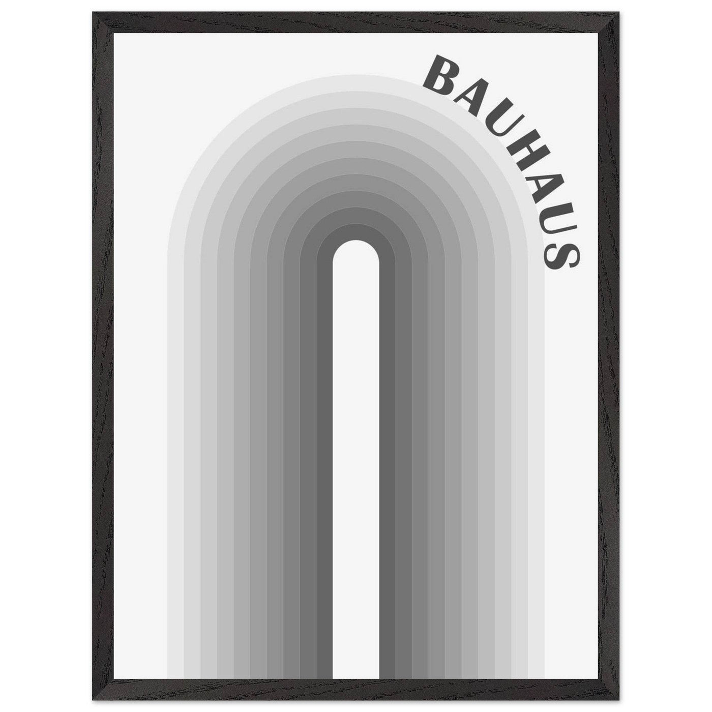 Bauhaus-Style Gradient Arch - Vibrantwalls