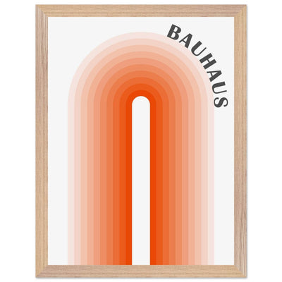 Bauhaus-Style Gradient Arch - Vibrantwalls