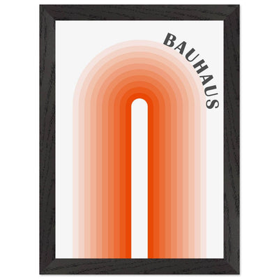 Bauhaus-Style Gradient Arch - Vibrantwalls