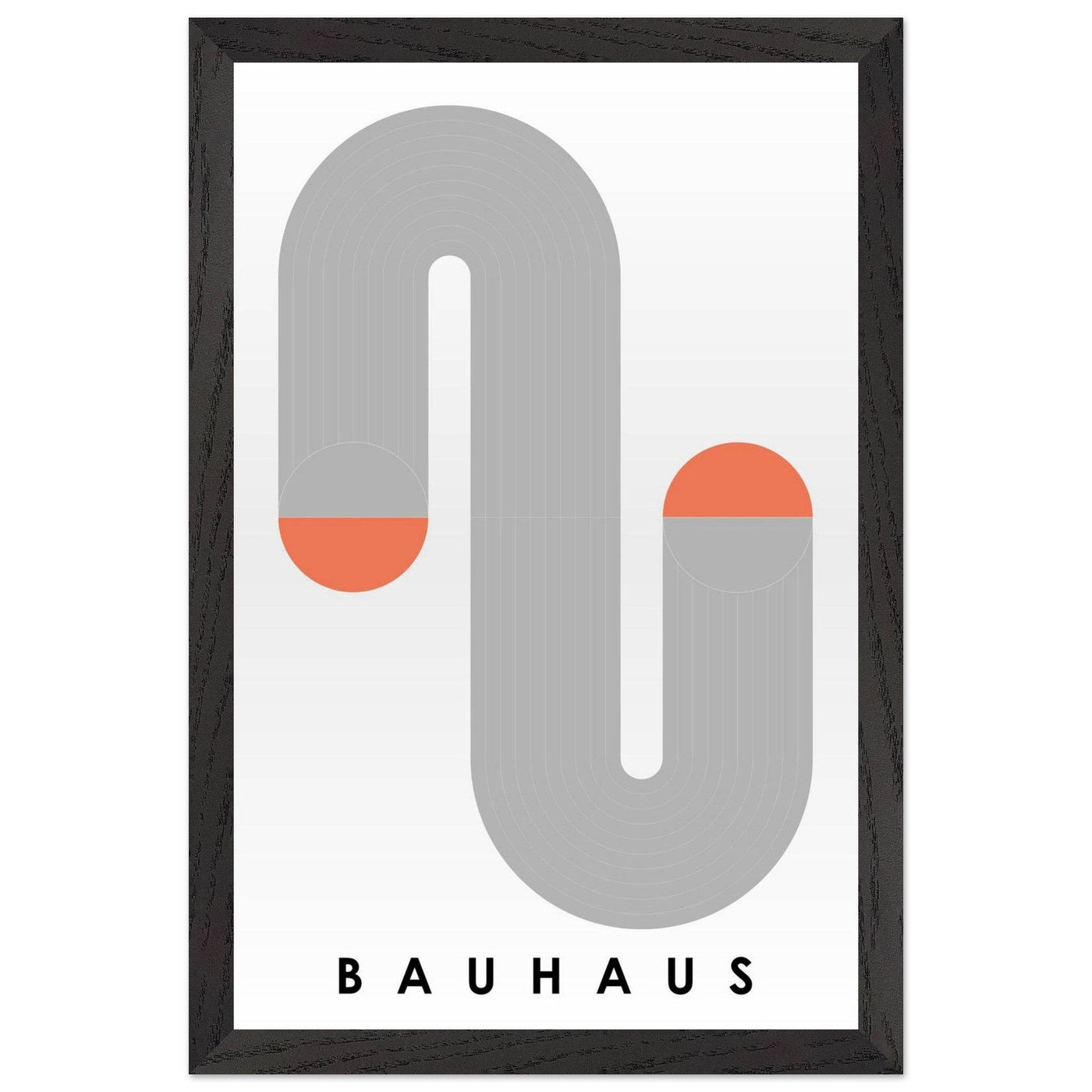 Bauhaus-Style The Blue Tunnel - Vibrantwalls