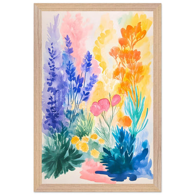 Abstract Floral Garden Matisse - Vibrantwalls