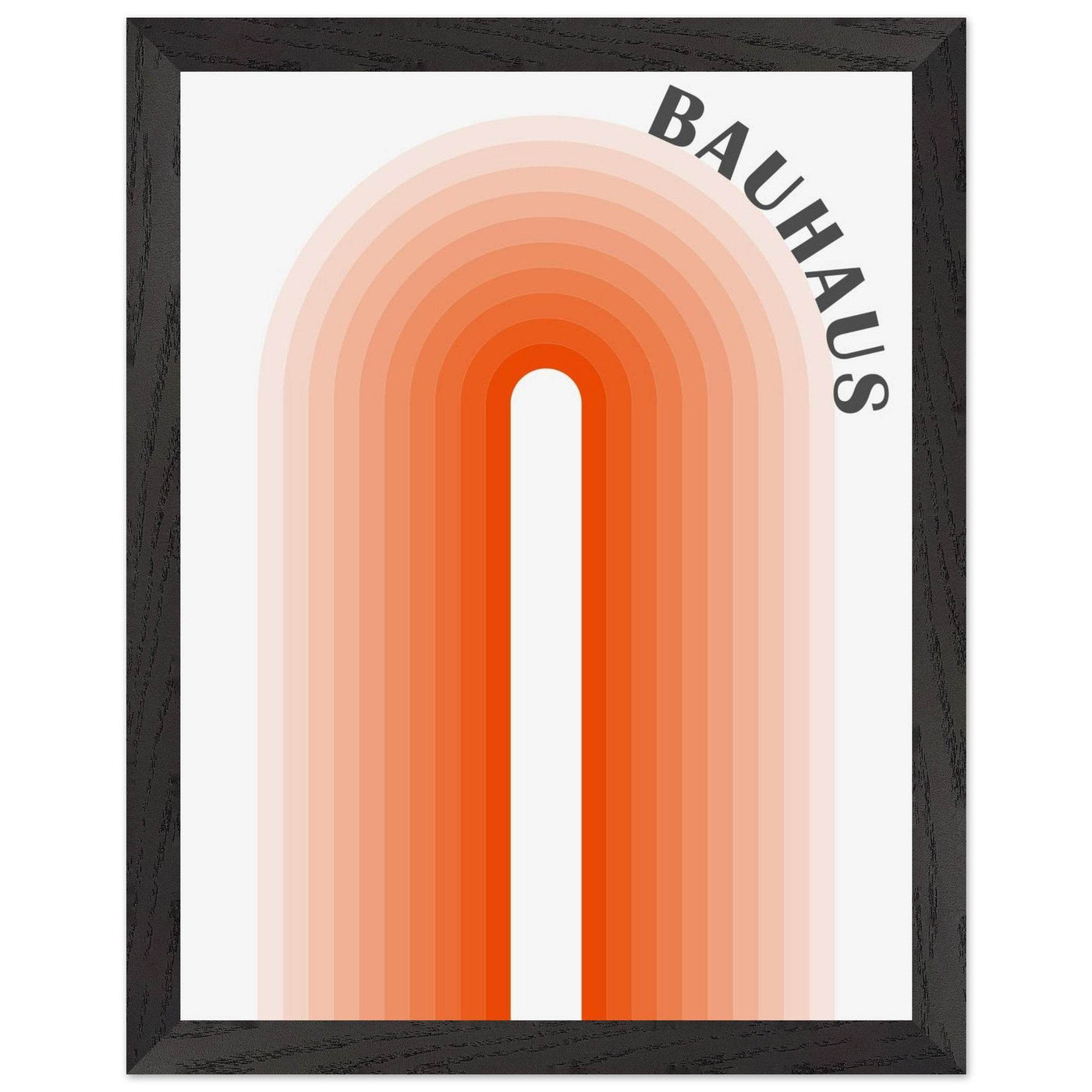 Bauhaus-Style Gradient Arch - Vibrantwalls