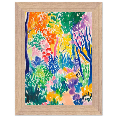 Vibrant Matisse Abstract Garden Joy - Vibrantwalls