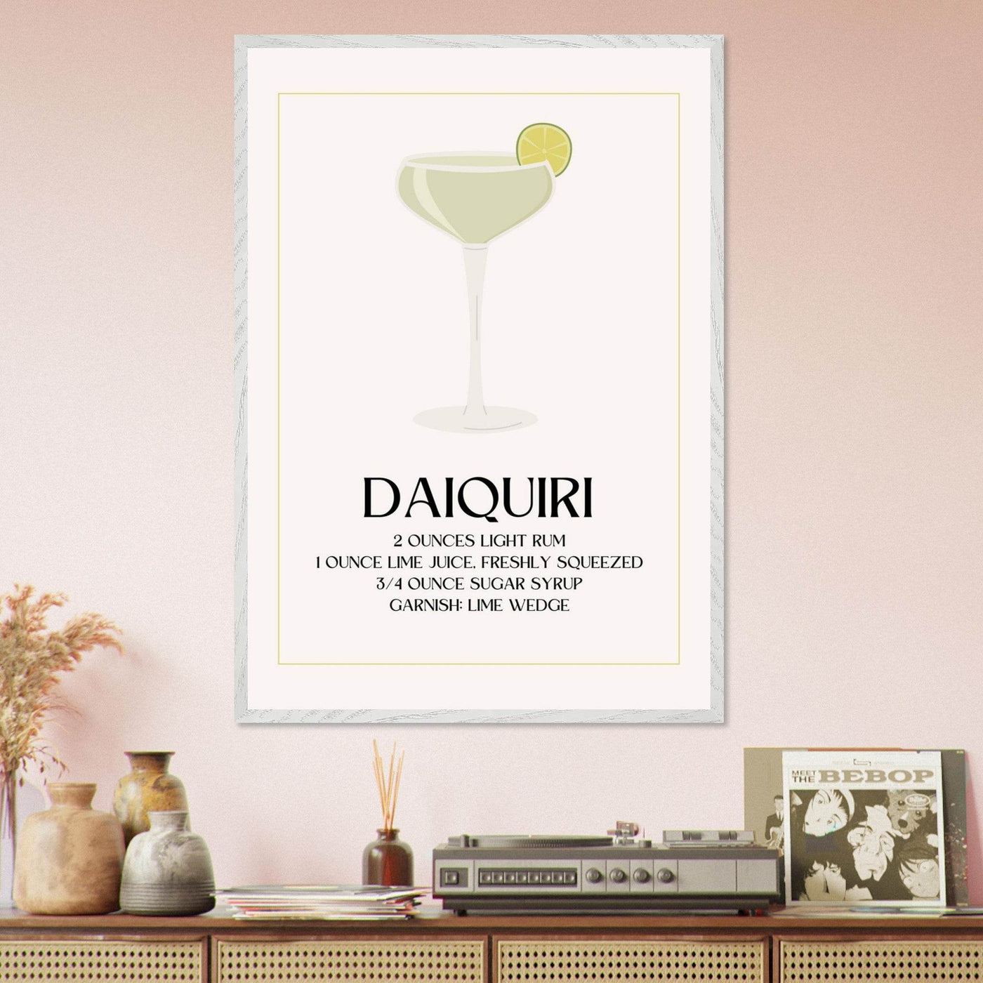Classic Daiquiri Cocktail Recipe - Vibrantwalls
