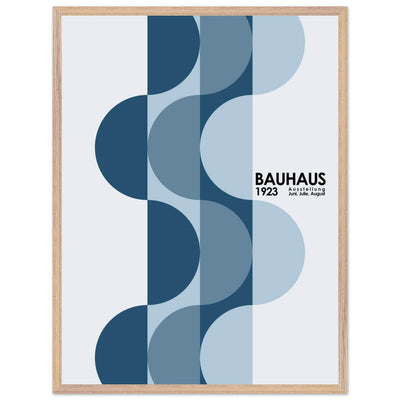 Bauhaus-Style The Blue Design - Vibrantwalls