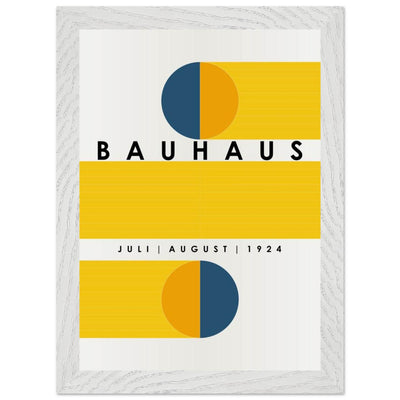 Bauhaus Blue Tunnel Geometric - Vibrantwalls