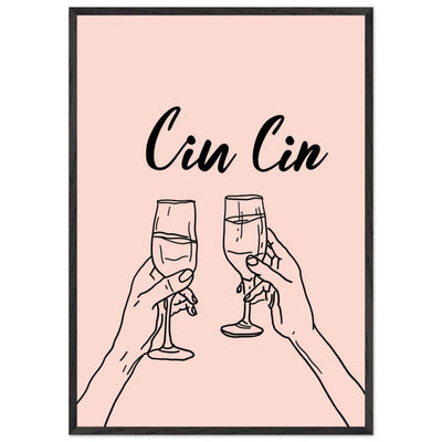 Cin Cin Toast Art Print - Vibrantwalls