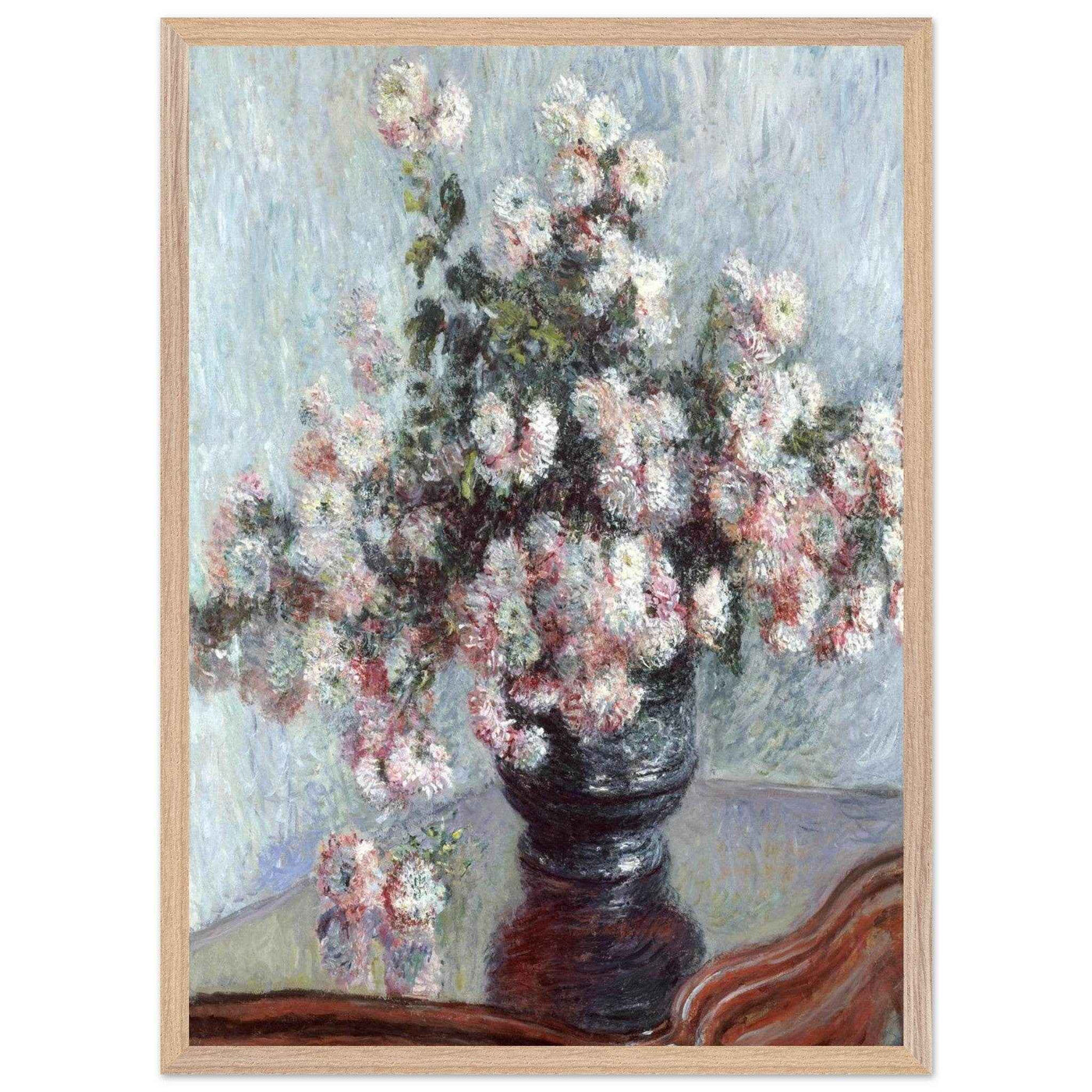 Chrysanthemums Floral Art - A Celebration of Floral Impressionism - Vibrantwalls