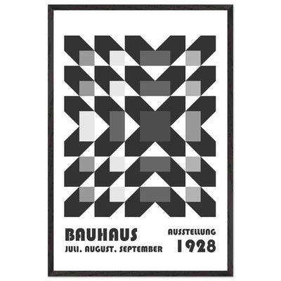 Bauhaus-Style Geometric Grid - Vibrantwalls