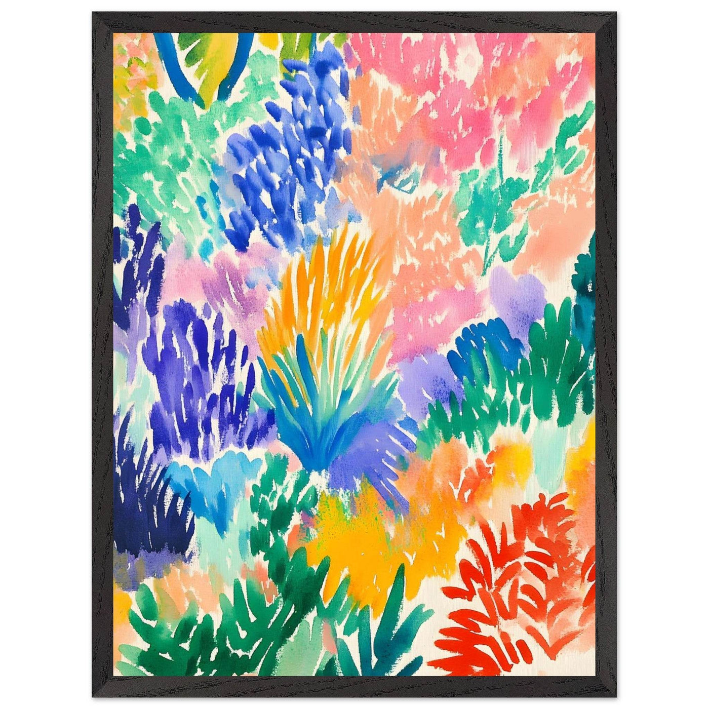 Matisse-Abstract Floral - Vibrantwalls