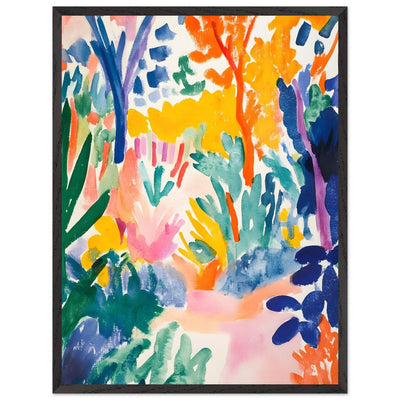Vibrant Abstract Garden - Vibrantwalls
