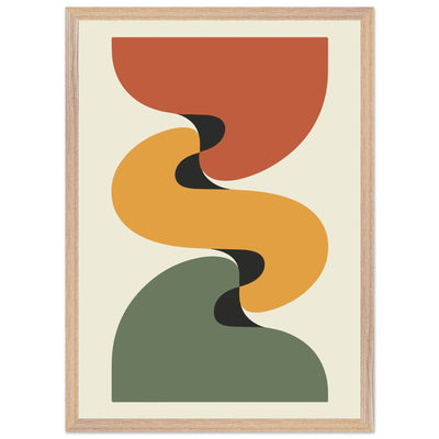 Desert Landscape Abstract - Vibrantwalls