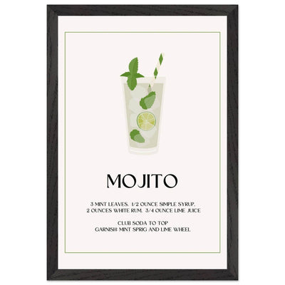 Mojito Cocktail Recipe - Vibrantwalls