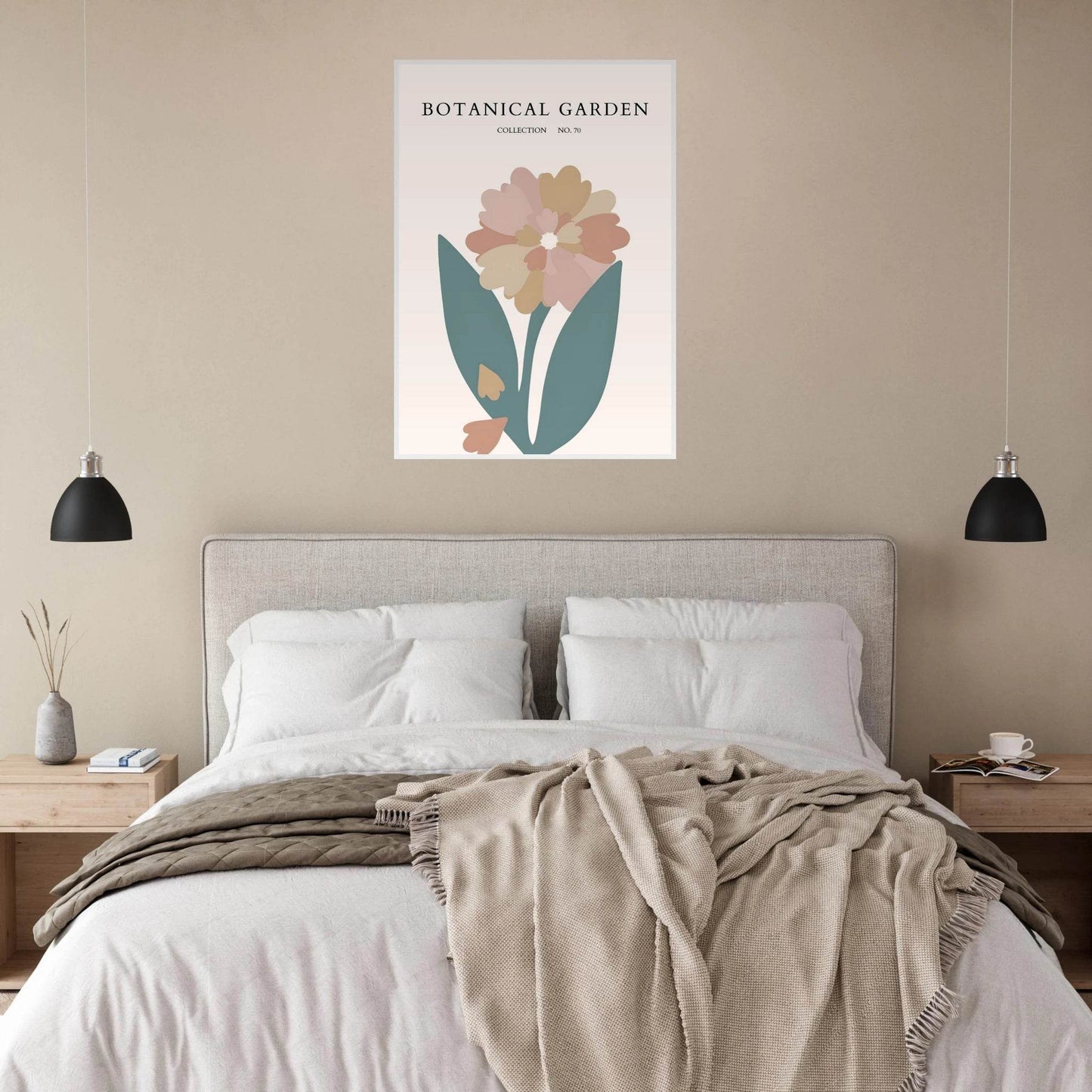 Lavender Bloom Floral Poster - Vibrantwalls