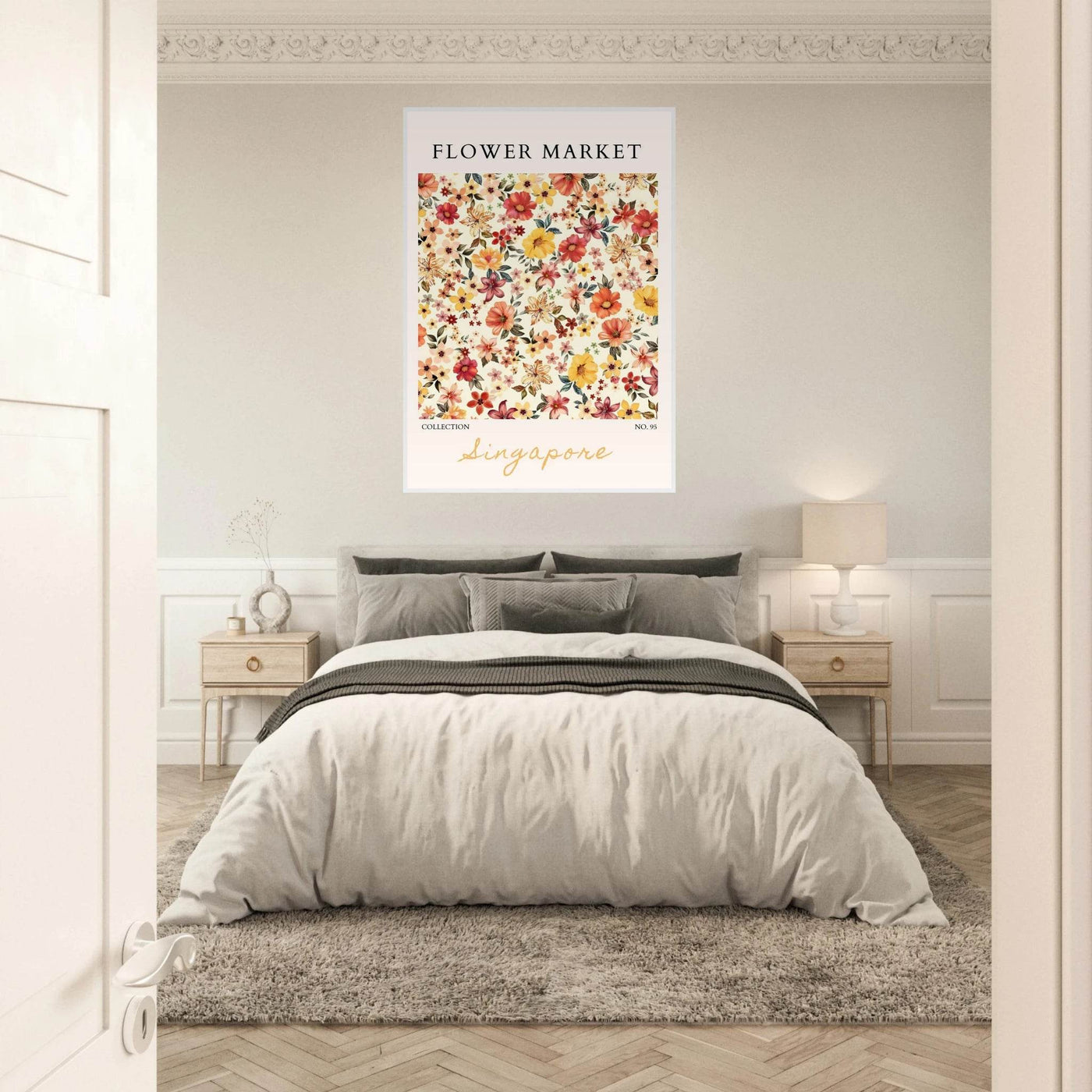 Flower Market Collection Framed Posters – Vibrant Floral Art Prints | Ready-to-Hang in Your Choice of Frame - Vibrantwalls