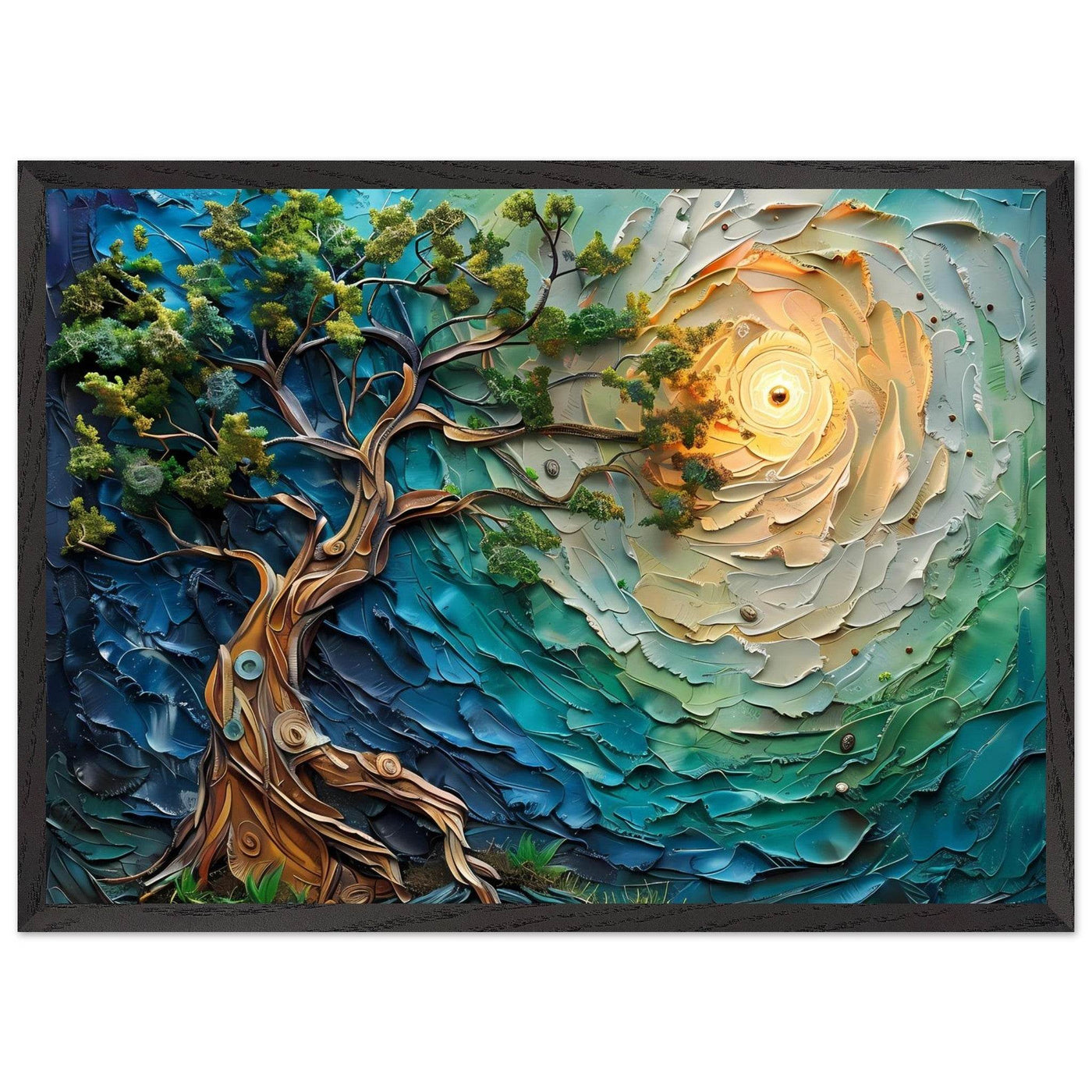 Textured Tree of Life - Vibrantwalls