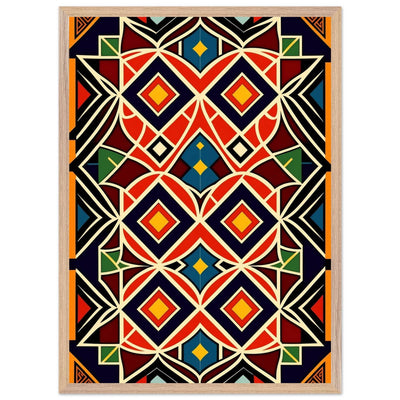 Abstract Geometric Wall Decor - Unique Boho Art for Contemporary Spaces - Vibrantwalls