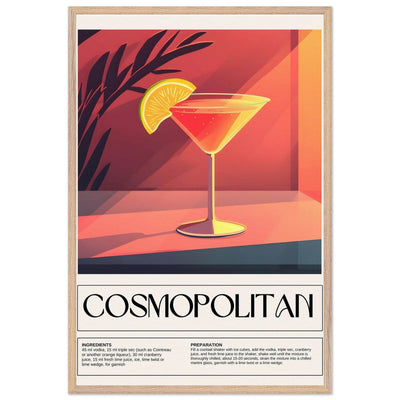 Cosmopolitan Cocktail - Vibrantwalls