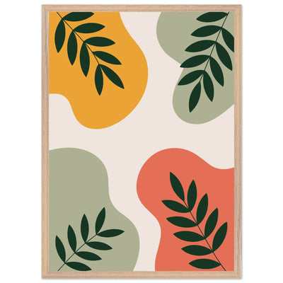 Abstract Botanical Art - Vibrantwalls