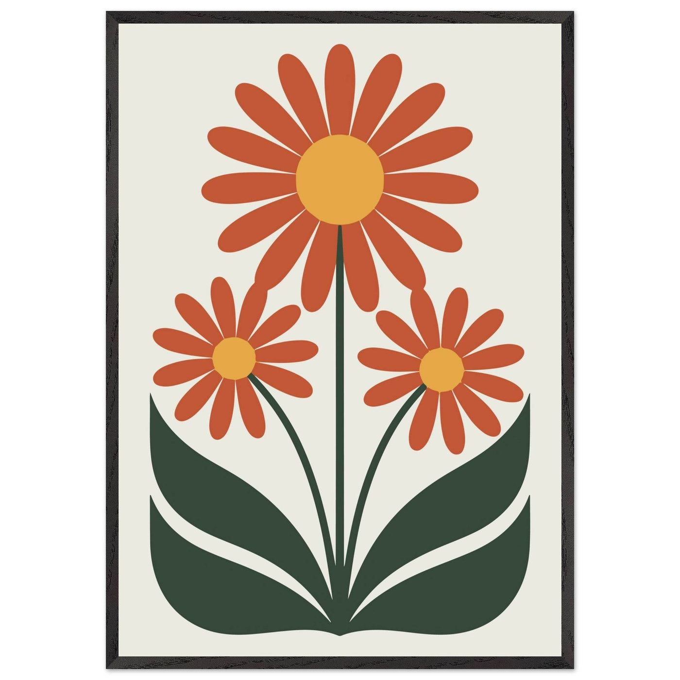 Abstract Floral Delight - Vibrantwalls