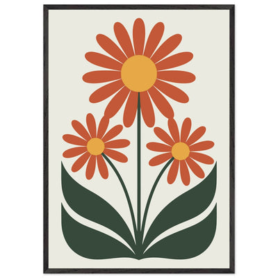 Abstract Floral Delight - Vibrantwalls