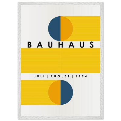 Bauhaus Blue Tunnel Geometric - Vibrantwalls