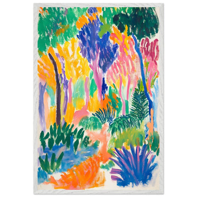 Abstract Foliage Art - Modern Wall Decor for Your Home - Vibrantwalls