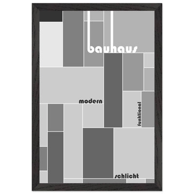 Bauhaus Style Grid - Vibrantwalls