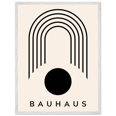 Bauhaus Black & Beige - Vibrantwalls