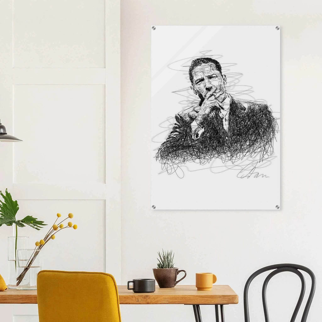 Connor McGregor Wall Art - Abstract Acrylic Print for Ultimate Fighting Fans - Vibrantwalls
