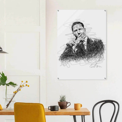 Connor McGregor Wall Art - Abstract Acrylic Print for Ultimate Fighting Fans - Vibrantwalls