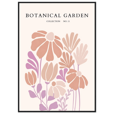 Botanical Garden Collection Framed Posters – Soft Floral Abstract Art Prints | Ready-to-Hang - Vibrantwalls