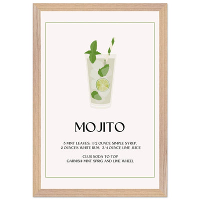Mojito Cocktail Recipe - Vibrantwalls