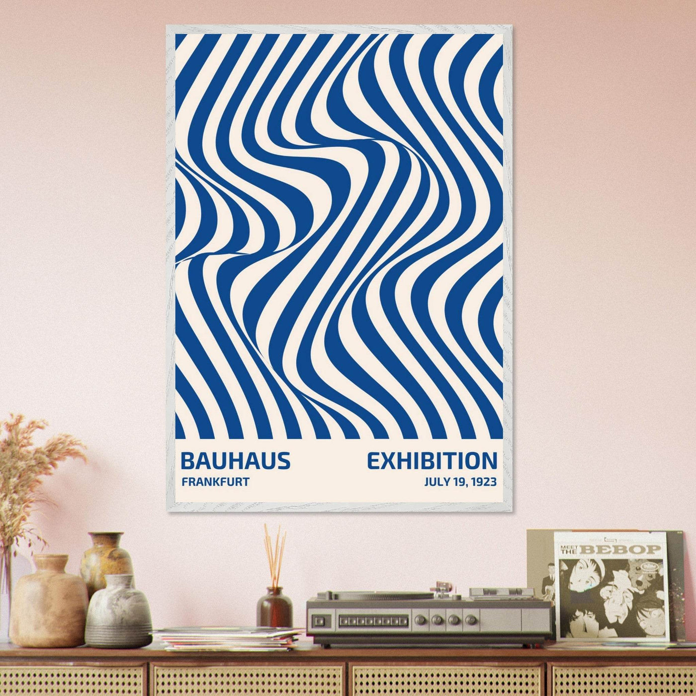 Bauhaus Ausstellung 1923 Op Art Wavy - Vibrantwalls