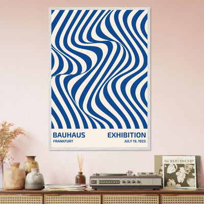 Bauhaus Ausstellung 1923 Op Art Wavy - Vibrantwalls