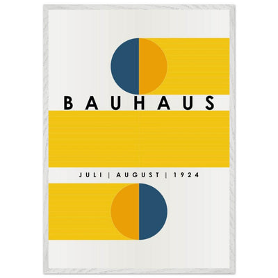 Bauhaus Blue Tunnel Geometric - Vibrantwalls