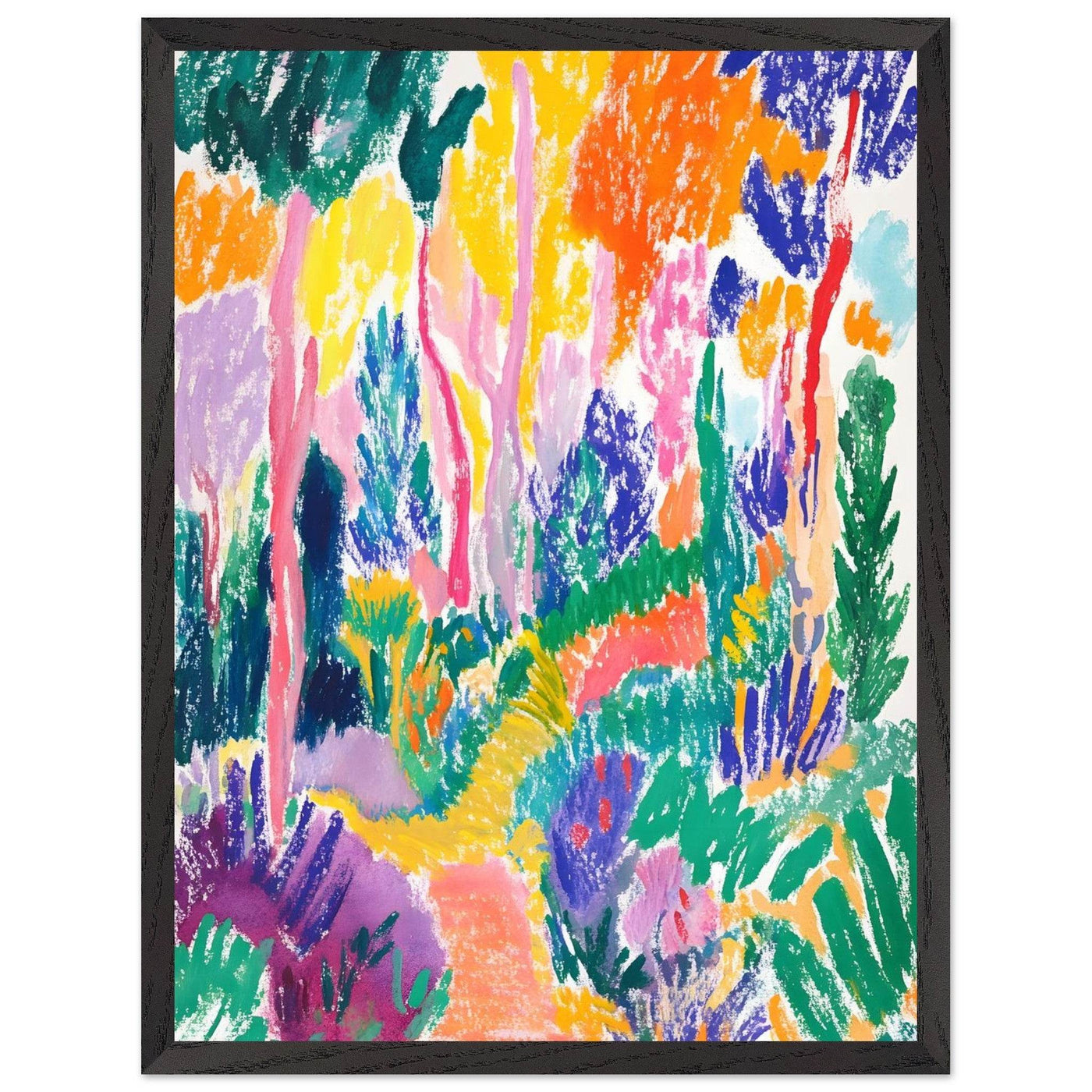 Vibrant Abstract Forest Henri Matisse - Vibrantwalls
