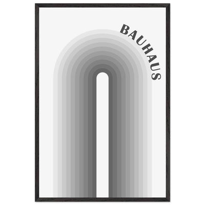 Bauhaus-Style Gradient Arch - Vibrantwalls