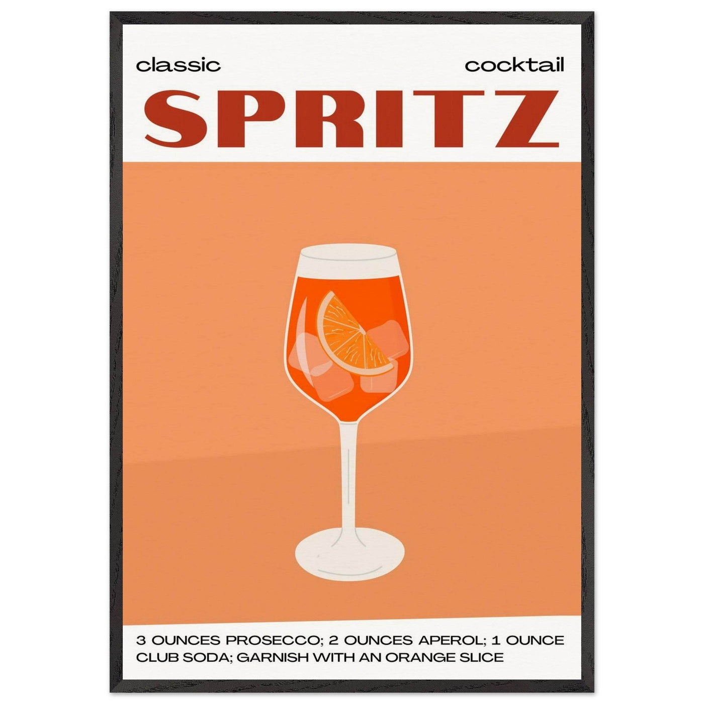 Classic Spritz Cocktail - Vibrantwalls