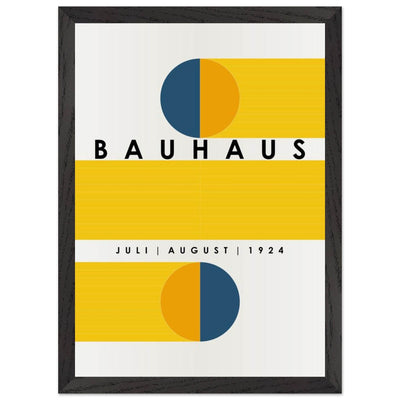 Bauhaus Blue Tunnel Geometric - Vibrantwalls
