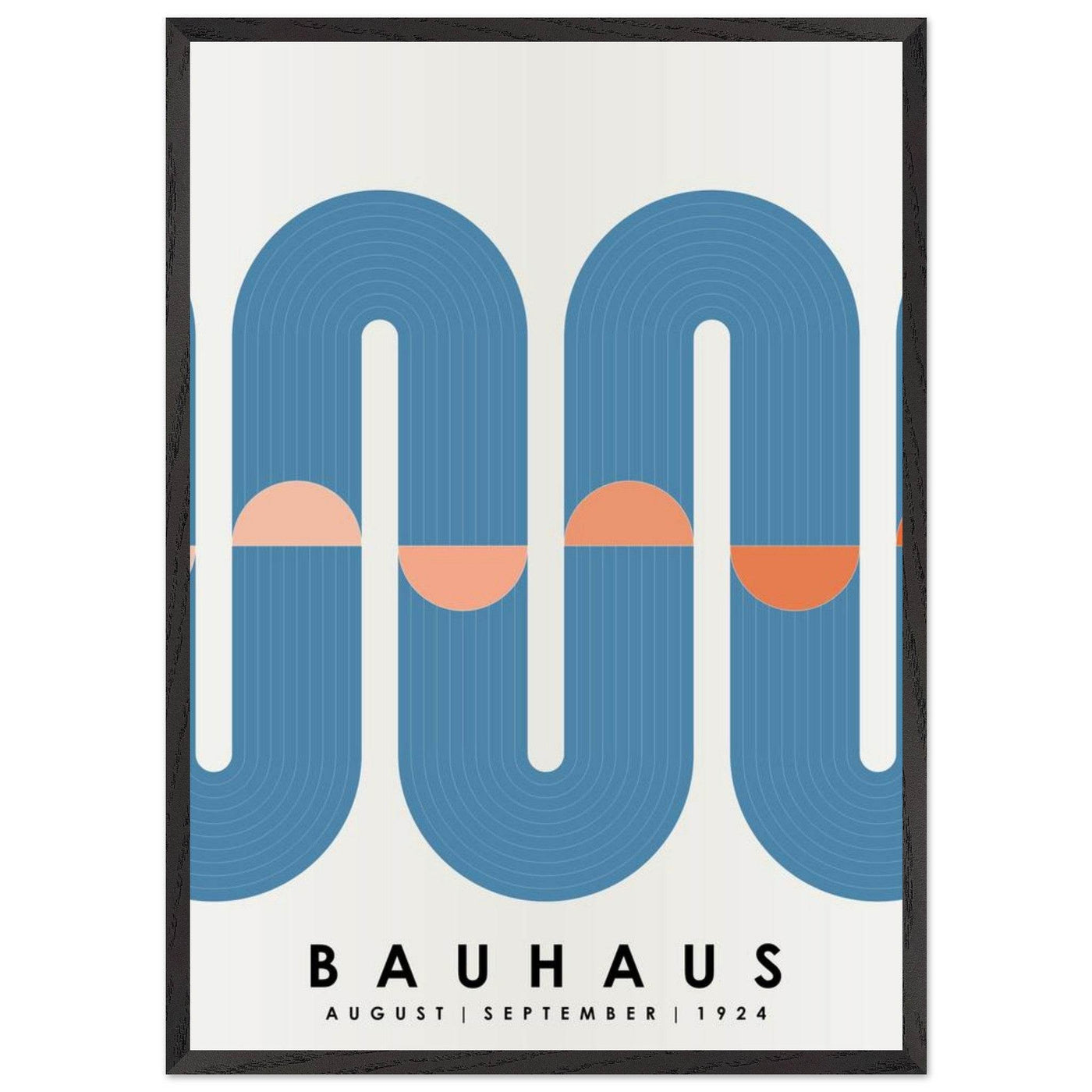 Bauhaus-Style The Blue - Vibrantwalls