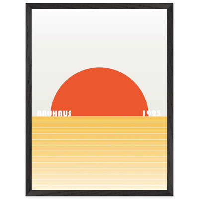 Bauhaus Sunset Abstraction - Vibrantwalls