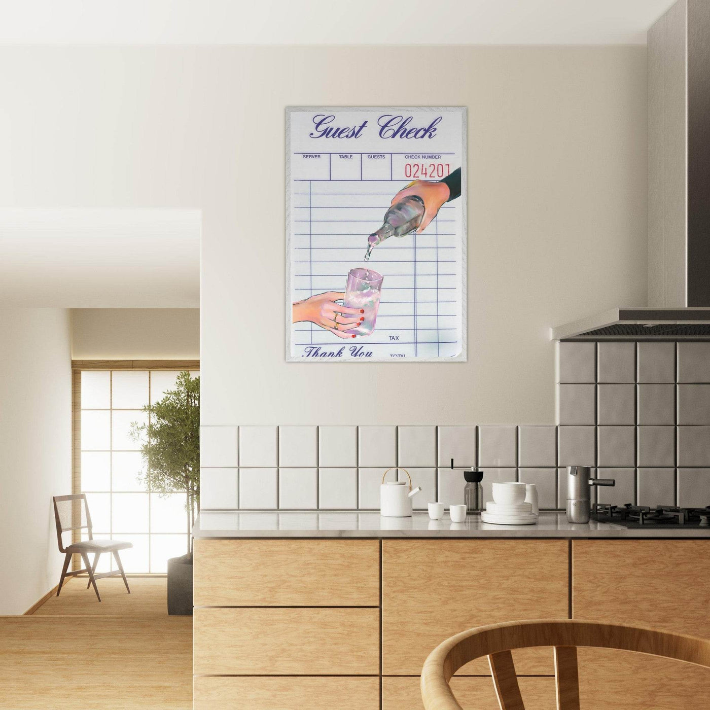 Retro Bar Cocktail Print - Vibrantwalls