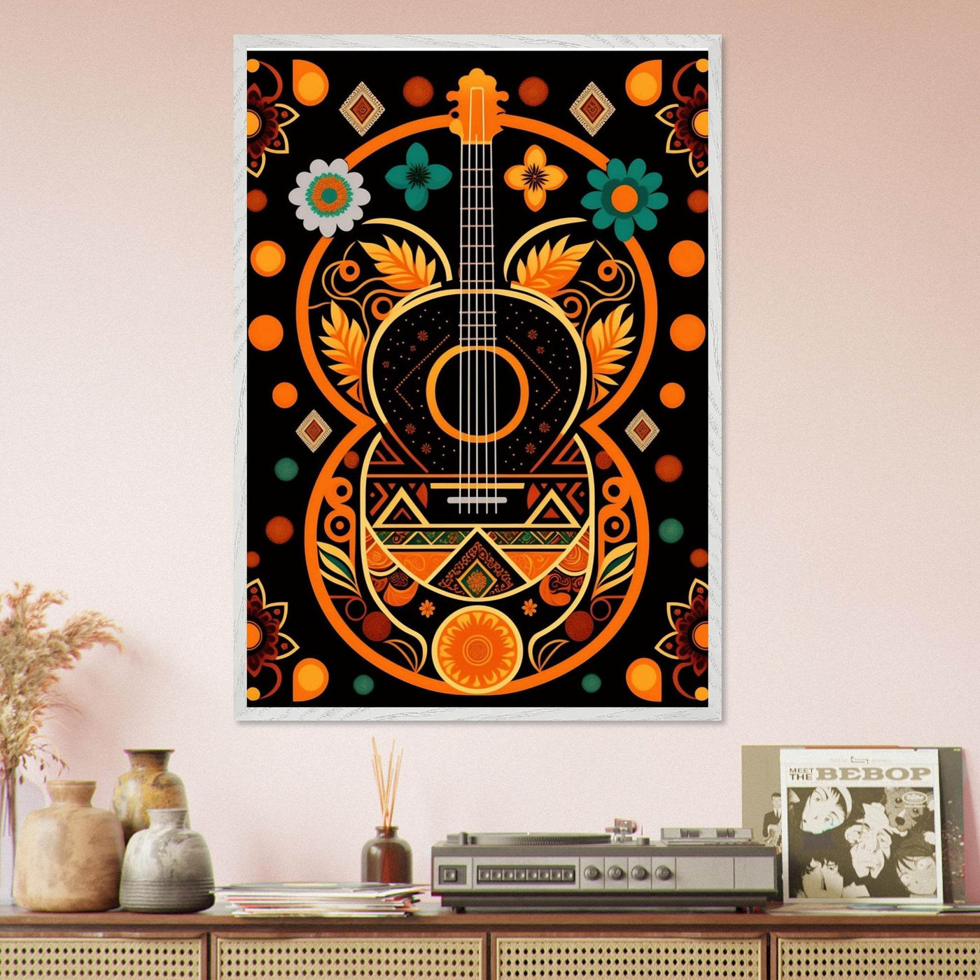 Boho Guitar Dreams - Vibrantwalls