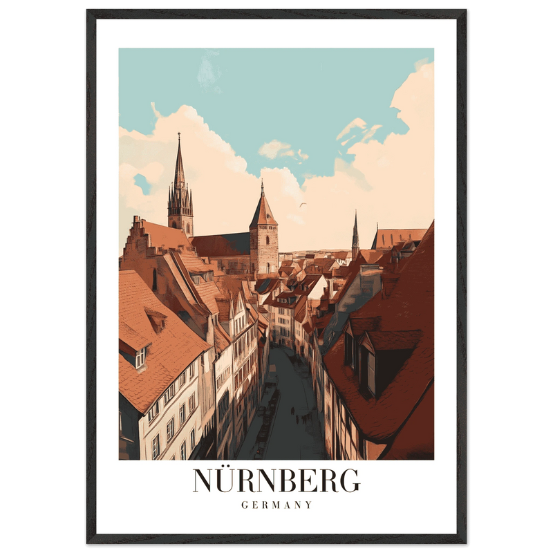 Nürnberg Germany Wall Art - Vibrantwalls