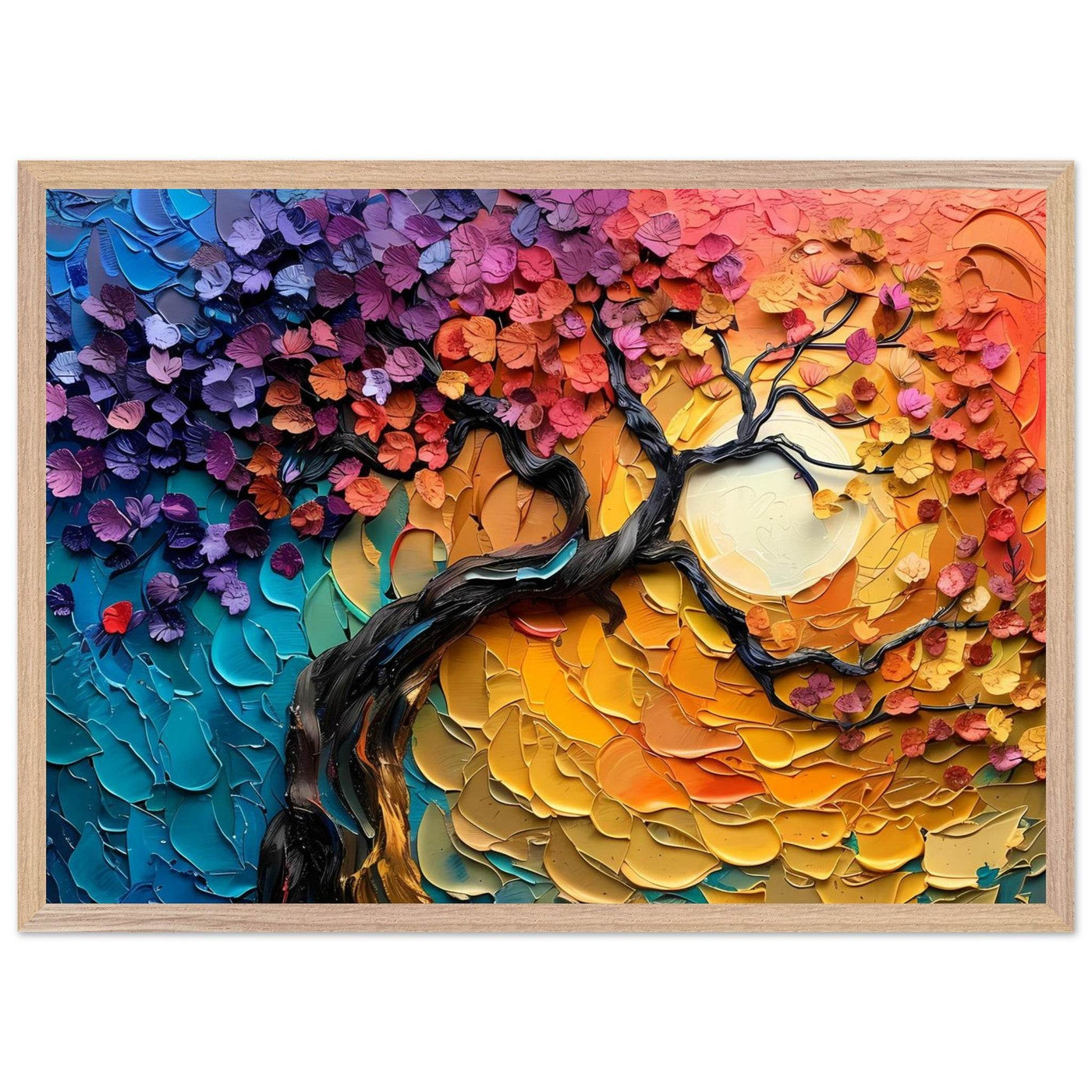 Tree of Life Abstract - Vibrantwalls