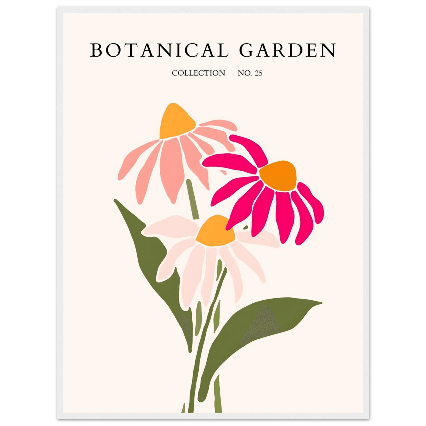 Botanical Garden Collection Framed Posters – Vibrant Floral Art Prints for Nature Lovers | Ready-to-Hang - Vibrantwalls