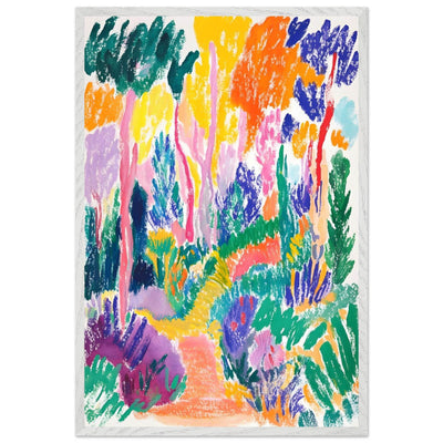 Vibrant Abstract Forest Henri Matisse - Vibrantwalls
